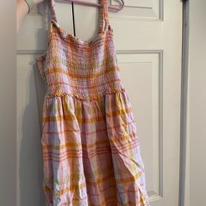 pastel plaid dress!